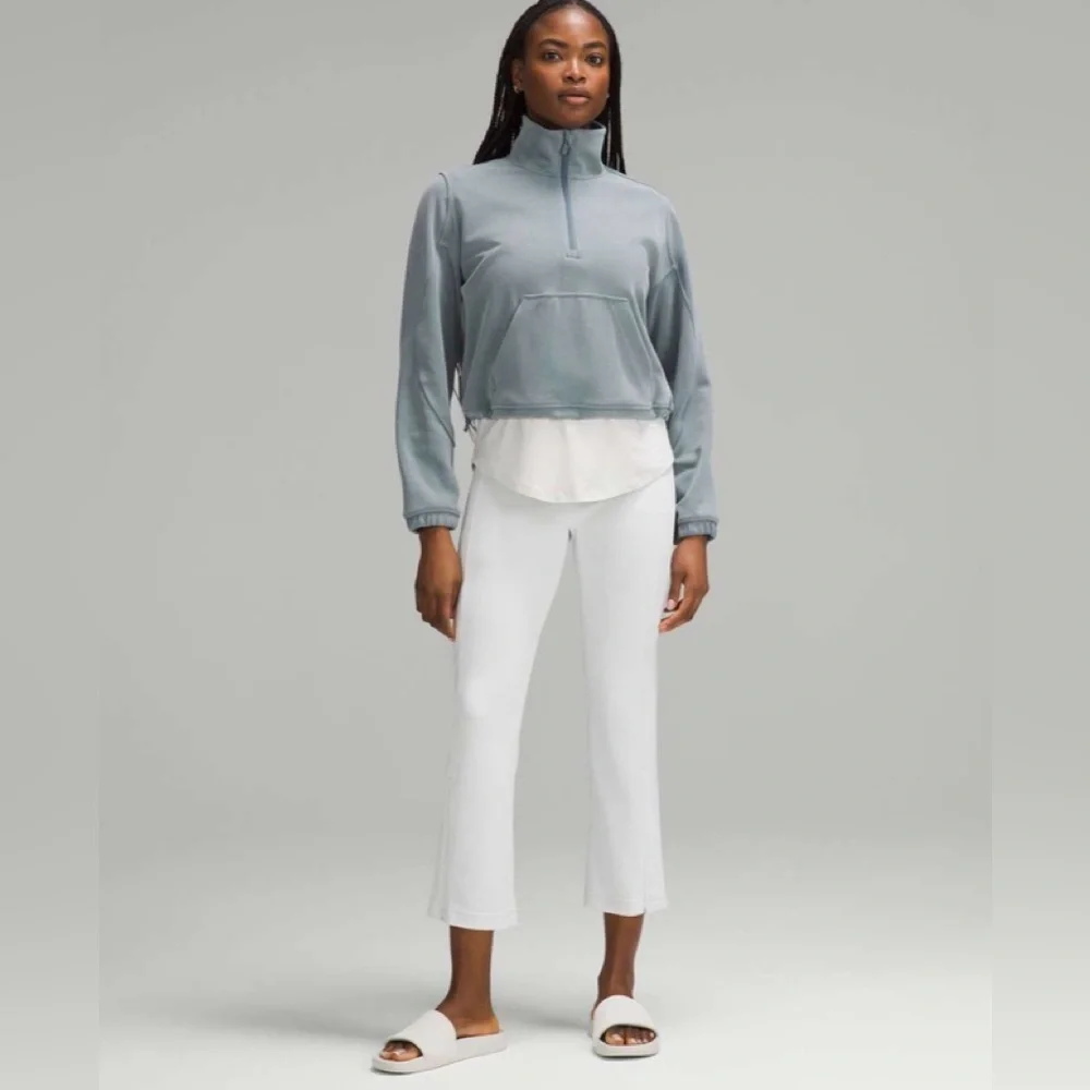 Lululemon Ribbed Softstreme Zip-leg HR Crop 25”